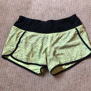 Lululemon run times shorts size 6
